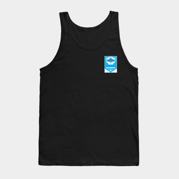 Cloud City Sabers Logo Tank Top by Cloudcitysabers